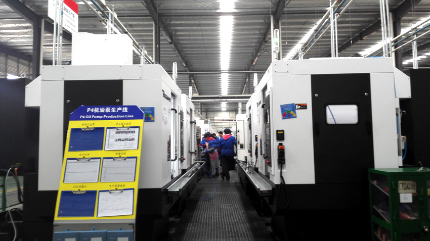 湖南機(jī)油泵生產(chǎn)車間展示